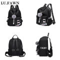 LU FAWN Oxford Women Backpacks Waterproof Female Shoulder Backpack Fashion Teenage Girls School Bags Retro School Backpack Girl Book Bag（1174）. 