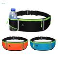 Running Waist Belts, with Three Zip Pockets, Waterproof Jogging Belt for Workouts Sports. 