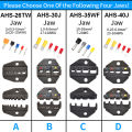 HS Crimp Plier Jaws Pliers Dies Plug Tube Insulation Non-insulated Coaxial Cable Lugs Terminal Replaceable Crimping Die. 