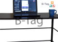 Portable Folding Computer Laptop Study Table - Metal Frame - btag. 