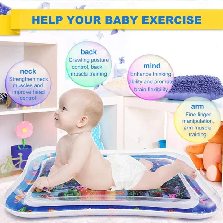 Inflatable%20Tummy%20Time%20Mat,%20Premium%20Baby%20Water%20Play%20Mat%20for%20Infants%20and%20Toddlers%20for%203%20to%2024%20Months,%20Strengthen%20Your%20Baby's%20Muscles%20-%20Image%209