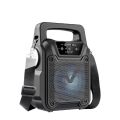 GTS 1767 Solar Charging Wireless Bluetooth Speakers - MP3 Music Player - SD Card FM Radio USB Rechargeable Speaker - 4 inch Drive Size - Greatnice BEST Quality loudspeaker Sound Players Double Solar Wireless Speaker – LED Light Flashlight Portable Speaker. 