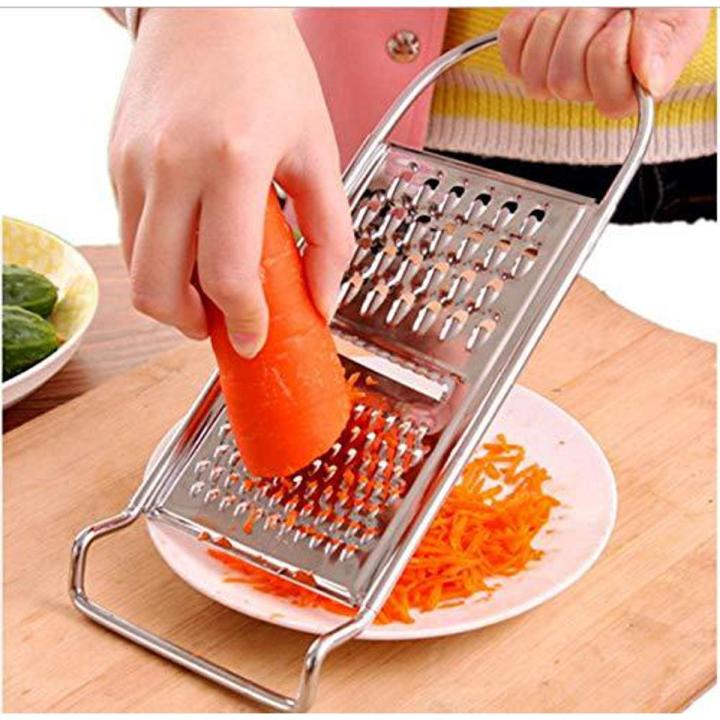 Stainless Steel Manual Grater for Kitchen Use 9x4 inches