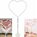 Jumbo Heart Shaped Balloons Stand For Birthday & Anniversary Baloons Decoration & party Balloons Decoration. 