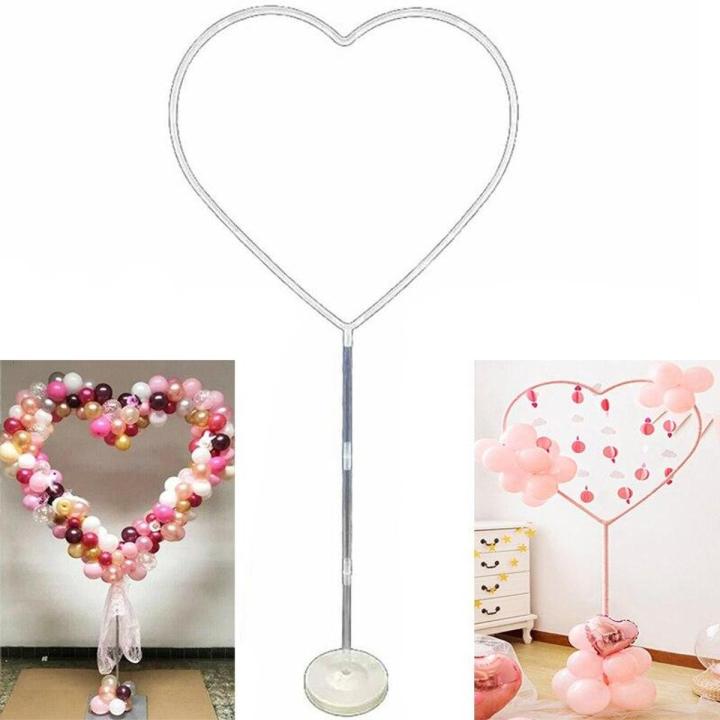 Jumbo Heart Shaped Balloons Stand For Birthday & Anniversary Baloons Decoration & party Balloons Decoration