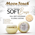 Moon Touch Face Base Handi Soft – Oil-Free, Waterproof Coverage – 10gm – All Skin Types – Available in 8 Shades. 