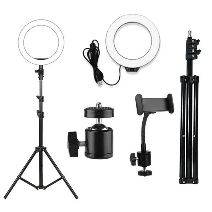 Ring Light with Stand (small size) phone holder with ring light tripod