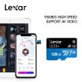 【COD + Gift】 Wireless WIFI SD Card+Lexar Micro SD Card 128GB 32GB Class10 64GB 256GB TF Flash Memory Card MicroSD Card. 