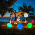 Glowing Beach Ball remote control LED light Swimming Pool Toy 13Colors Glow Ball. 