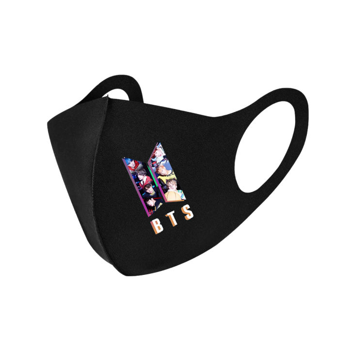 BTS Logo Washable Ninja Face Mask