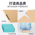 High-grade color printing aircraft box spot corrugated black and white pink blue red yellow square clothing packaging box express box. 