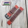 22mm Width Universal 100% Original Leather Watch Band Strap For Galaxy Watch 46mm And All Other 22mm Width Lugs Quartz, Digital, Automatic Watches.. 