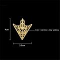 1 Pair Shirt Collar Pin,Stylish Collar Pin for Men's Shirts,V-Shape Brooches for men. 
