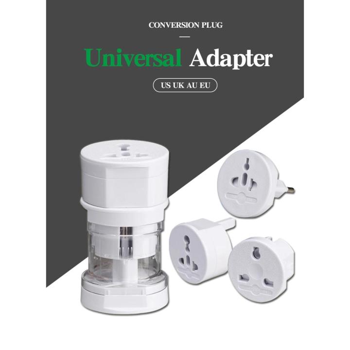 Universal Travel Adapter Power Socket Converter Electric Plug Phone Laptop for All Countries 2 Round Pin Charger Converters