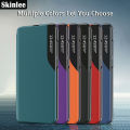 For Samsung Galaxy A73 Flip Cases Smart Transparent View Phone Case for Samsung A73 Window Flip Leather Phone Cover. 
