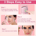 Compact and Rechargeable Mini Electric Eyelash Curler for Quick Long-Lasting Curling Ideal Tool for Women. 