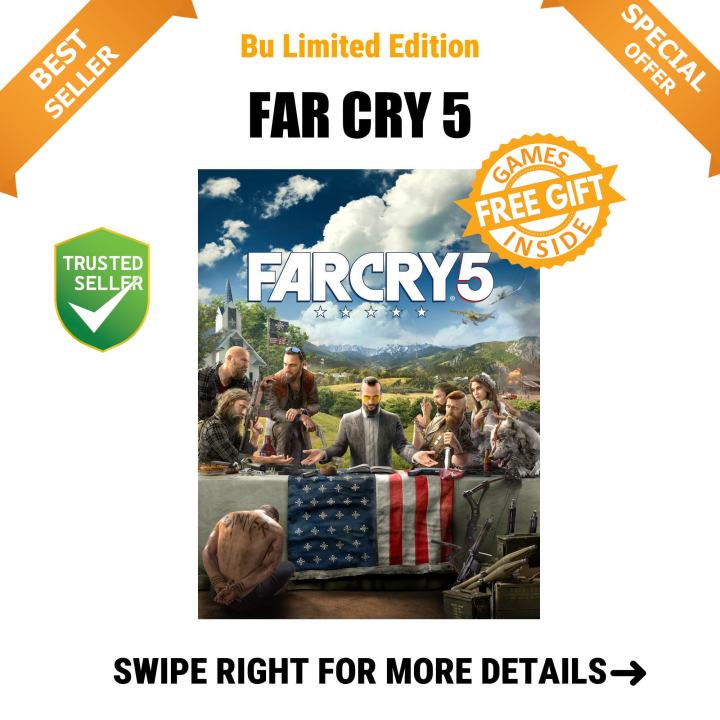 FAR CRY 5 - GAME FOR PC (GOOGLE DRIVE/ MEDIAFIRE) - QR CODE