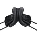 Horse Riding Saddle Seat- Pu Leather - Black. 