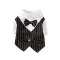 ELEGANT All Size Dog Tuxedo Large Dog Costumes Wedding Suit Gentleman Dog Christmas Decoration Bowtie For Small Dogs High Quality Dress Up Pet Supplies/Multicolor. 