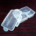 Portable Snack Box Leak Proof Lunch Box 4 Compartment Food Container Reusable Microwave Fruit Salad Boxes For Kids Adults. 