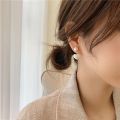 2024 New Fashion Contracted Heart Pearl Fine Earrings Joker Sweet Elegant Temperament Women Drop Earrings Wedding Jewrelry Gift. 