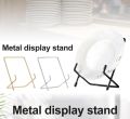 1pc Metal Plate Display Stand Decorative Plate Stand Picture Frame Display. 