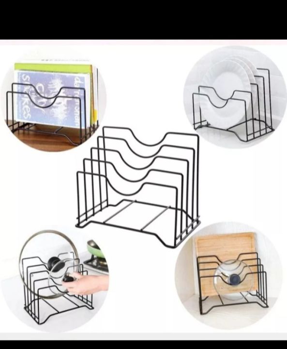 Home%20and%20lifestyle%20plate%20kitchen%20rack%20multifunction%20ktchen%20cabinet%20pan%20cover%20storage%20rack%20plate,%20pot,%20lid%20rack,%20cutting%20board%20organizer%20for%20kitchen%20-%20Image%204