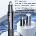 YD-112 Electric Nasal Hair Cutting Shear, Style: Nose Hair Device+Shaver. 