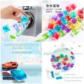 10 Pcs Laundry Detergent Condensate Beads Capsule Gel Liquid Fragrance Long Lasting Clothes Washing Machine Wash Cleaning. 