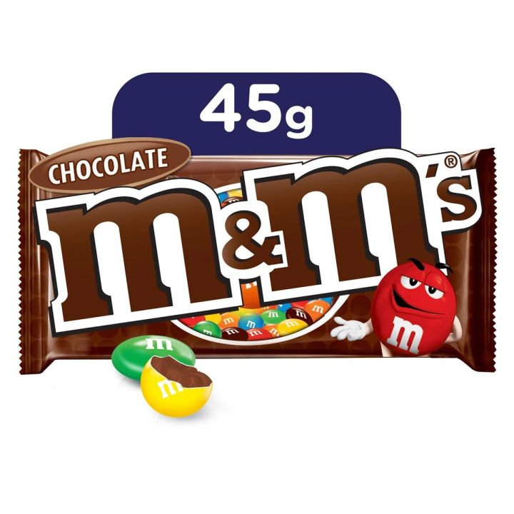 M&Ms Chocolate Bunty Candies 45gm (Pack of 2)