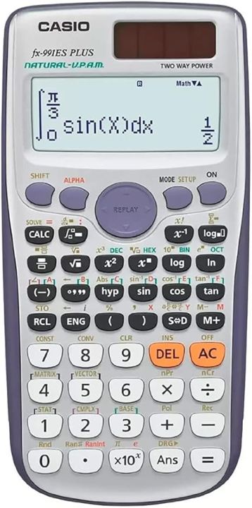 Scientific Calculator FX 991ES Plus Calculator for scientific use for maths Best calculator for Matric and Inter Students Daraz.pk