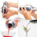 750ml Stainless Steel Cocktail Shaker Mixer – Professional Bartender Tool for Wine, Cocktails & Mixed Drinks – Durable Bar Set Kit for Home or Commercial Use. 
