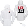 Rock Shox Women Men Thin Waterproof jacket Sun Protection jacket Moutain MTB Biker Bicycler Casual Windbreaker Hooded Jacket. 