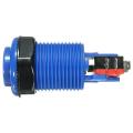 New Arcade Push Buttons Durable Multicade MAME Jamma Game Long Switch (Blue). 