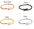Beautiful Elegant Trendy Shiny Branded Love Nail Bracelet Bangle Kara For Women Girls Fashion Jewelry. 