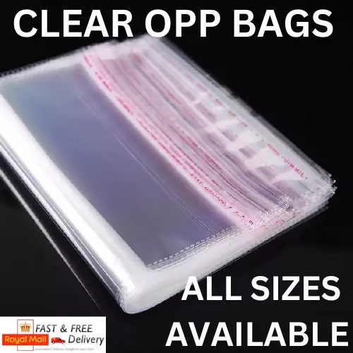 Pack%20of%20100%20Cellophane%20Cello%20Bags%20Display%20Garment%20Self%20Seal%20Adhesive%20Peel%20Self%20seal%20with%202%20inch%20flap%20-%20Image%203
