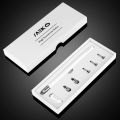 Stylus Pencil for íPád , MËKO 2 in 1 Magnetic Disc Stylus Touch Screen Pens for Ápplé íPhöne/ípád prö/Mini/Aïr/Android/Micròsoft/Surface and Other Touch Screens Bundle with 5 Replacement Tips-White. 