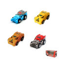 4 Pcs - Pull Back Vehicle Toy Set For Kids Boys Girls Car Toys Assorted Cars. 