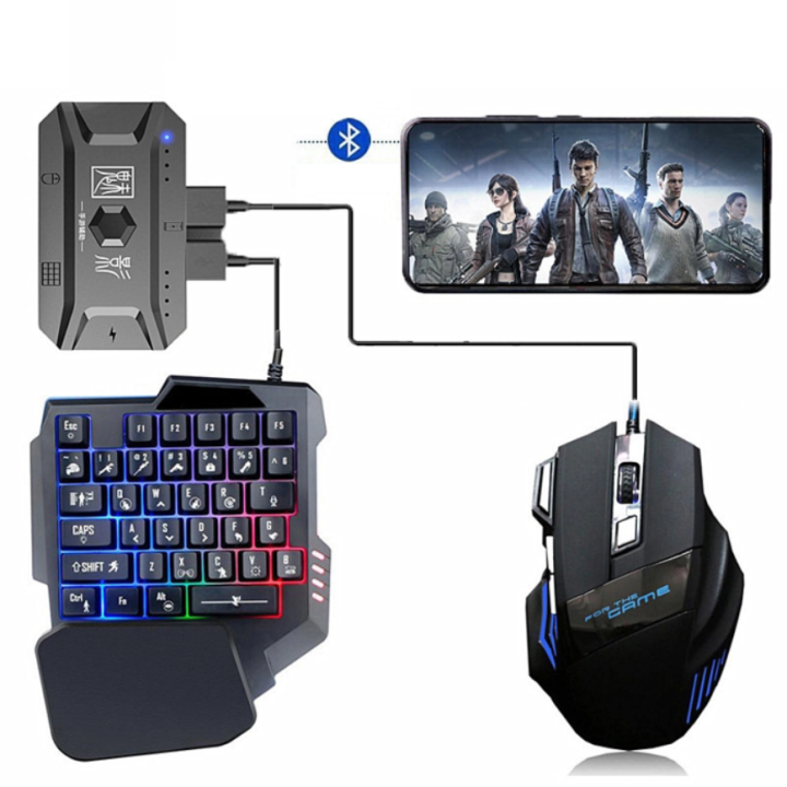 Mobile Game Controller Keyboard Mouse Converter for Gaming | Daraz.com.np