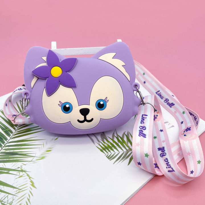 Diagonal%20Kids%20Silicone%20Bag%20Cartoon%20Fox%20Lena%20Belle%20Trend%20Girls%20Coin%20Purse%20Storage%20Mini%20Wallet%20Wholesale%20-%20Image%208