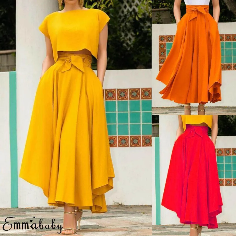 Gypsy maxi skirt yellow best sale