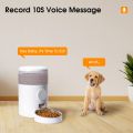 WOPET Automatic Cat Feeder,4L WiFi Pet Food Dispenser for Cats and Dogs with Stainless Steel Food Bowl, APP Control and Portion Control, Up to 15 Meals per Day,Low Food Alarm and Voice Recorder. 
