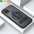 UCUC for Realme C25S / C25 / C12 / Narzo 20 / Narzo 30A Back Cover Seven Dragon Balls Frosted Transparent Hard Phone Case Thin Shockproof Full Cover Camera Protect Case. 