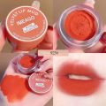 1Pc Canned Matte Lip Mud  Delicate Smooth Waterproof Non-stick Cup Lip Tint Moisturizing Lip Glaze. 