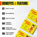 PACK OF 5 - POP POP SNAPPERS FIREWORKS Patakay for Children 50 Multicolor Pops In One Box | Party Crackers (EACH CONTAIN APPROXIMATELY 50 SNAPPERS). 
