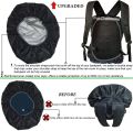 Waterproof Backpack Rain Cover for (30L-50L), Upgraded Anti-Slip Cross Buckle Straps, Triple Strengthened Layers for Hiking Camping Traveling. 