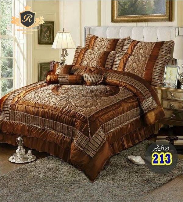 The%20Royal%20Bedding%20Luxury%20Bridal%20Bed%20Set%20Fancy%20Bridal%20Bed%20Sheet%20Set%20Pillow%20Cover%20Cushion%20Cover%20Neck%20Roll%20Set%20of%20%208%20Pcs%20-%20Image%205