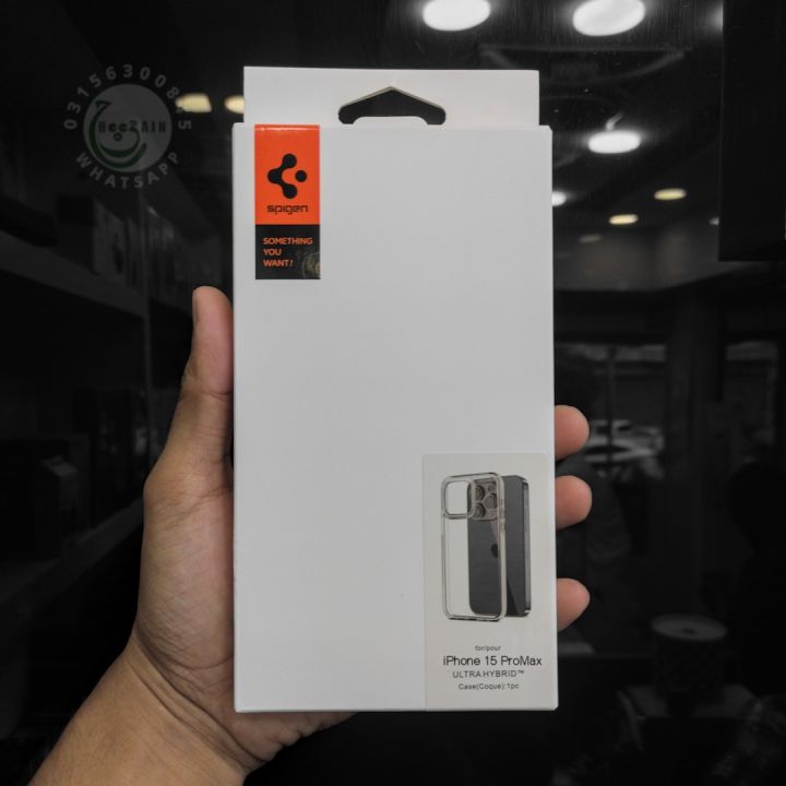 Spigen Ultra Hybrid Case - iPhone 15 Pro Max, 15 Pro, 14 Pro Max and 14 Pro