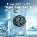 MEMO CX01 Magnetic Phone cooler Phone Radiator Phone Cooling Fan Case Cold Wind Handle Fan for PUBG Phone Cooler Phone Cooling Fan Case. 