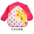 Little Moon Cute Animals Bib Cartoon Baby Bibs Waterproof Colorful Children Full Sleeve Bibs Children Apron Long Sleeve Feeding Bibs. 